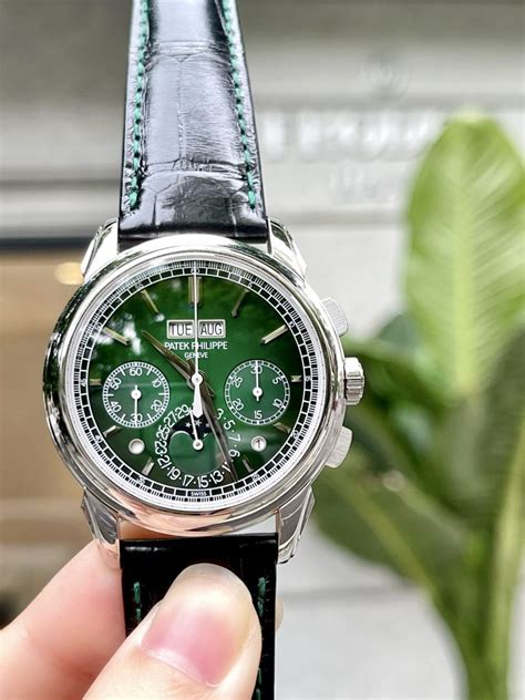 patek 5270r|patek 5270p green.